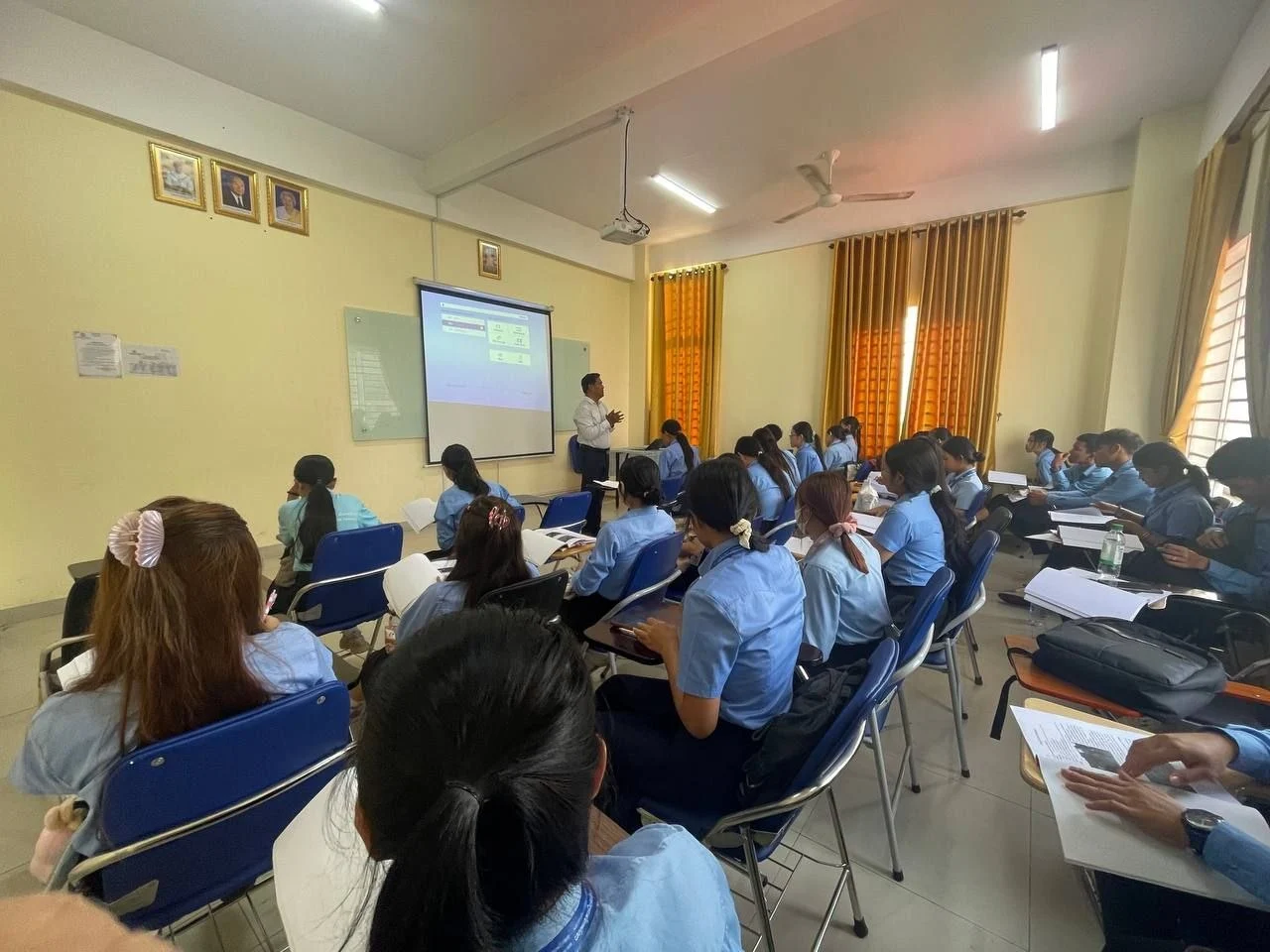 ការចូលរួមរបស់និស្សិត
